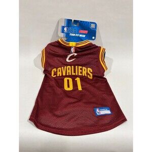Dog Jersey NBA Team Pet Wear Cleveland Cavaliers officially licensed sport gear